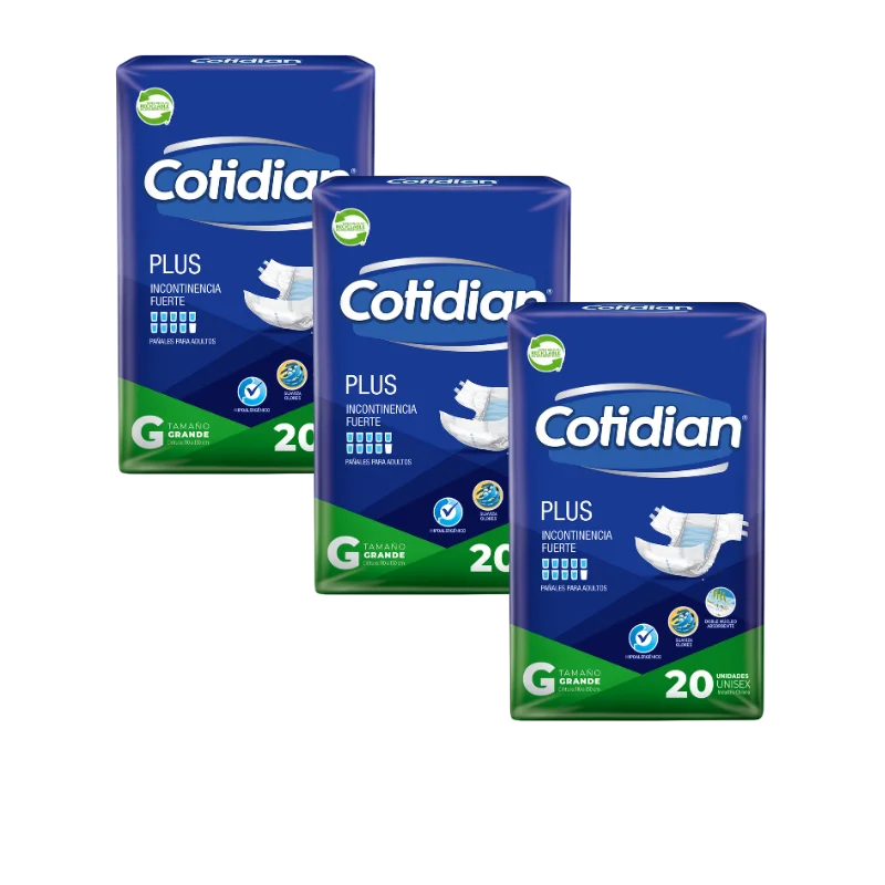 Pack Cotidian Plus (60 Unidades)
