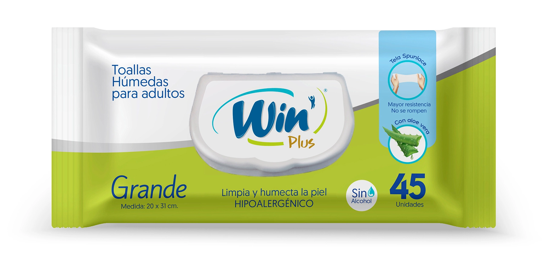 Win Toallas Húmedas (45u)