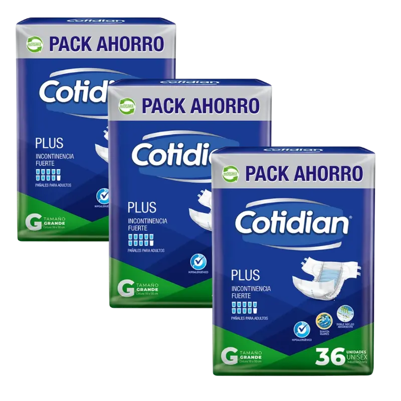 Pack Cotidian Plus ( 108 Unidades)